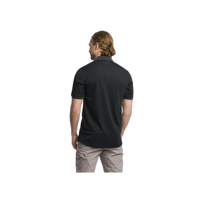 Tenson Txlite Melange Polo Men — Black