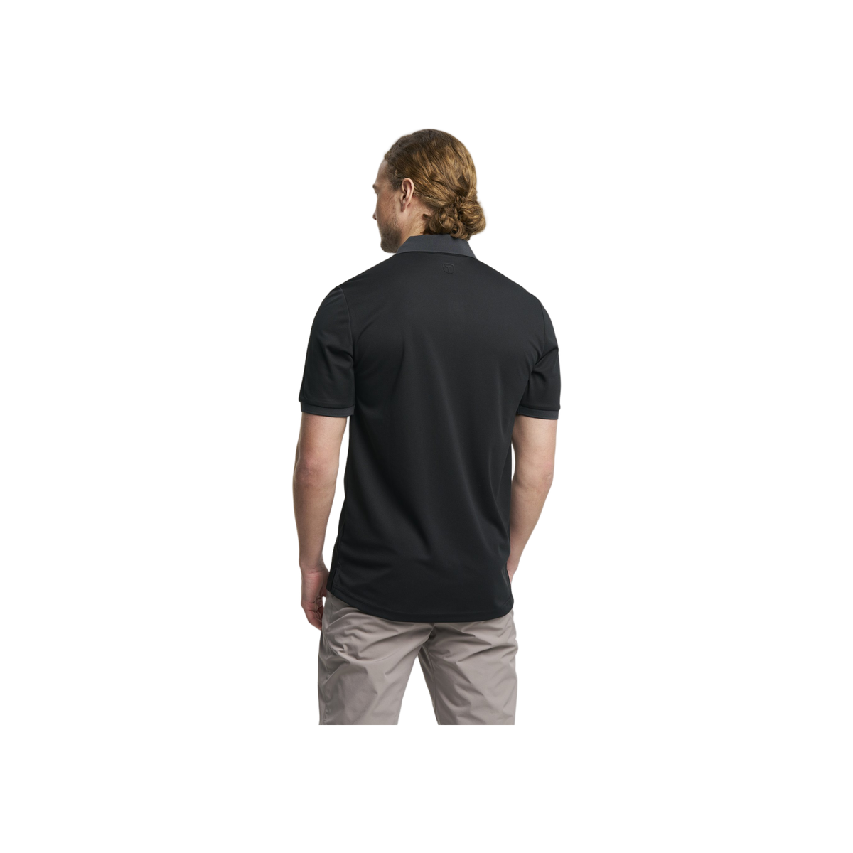 Tenson Txlite Melange Polo Men — Black