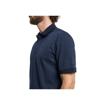 Tenson Txlite Melange Polo Men — Dark Navy