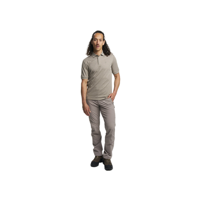 Tenson Txlite Melange Polo Men — Taupe