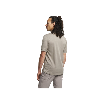 Tenson Txlite Melange Polo Men — Taupe