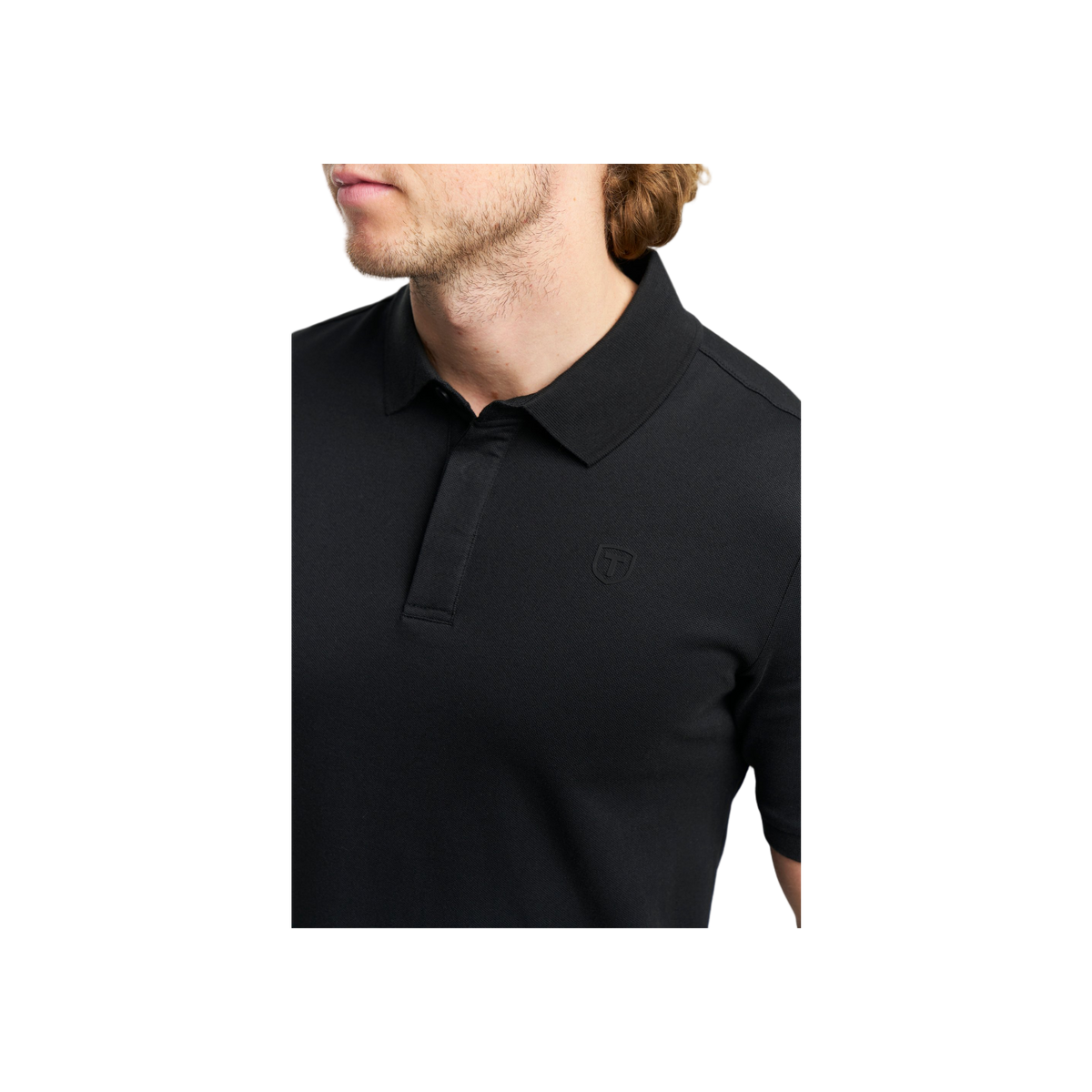 Tenson Txlite Blend Polo Men — Light Blue