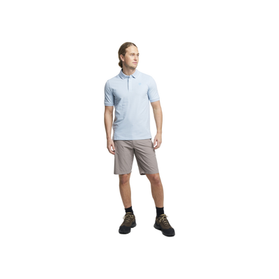 Tenson Txlite Blend Polo Men — Light Blue