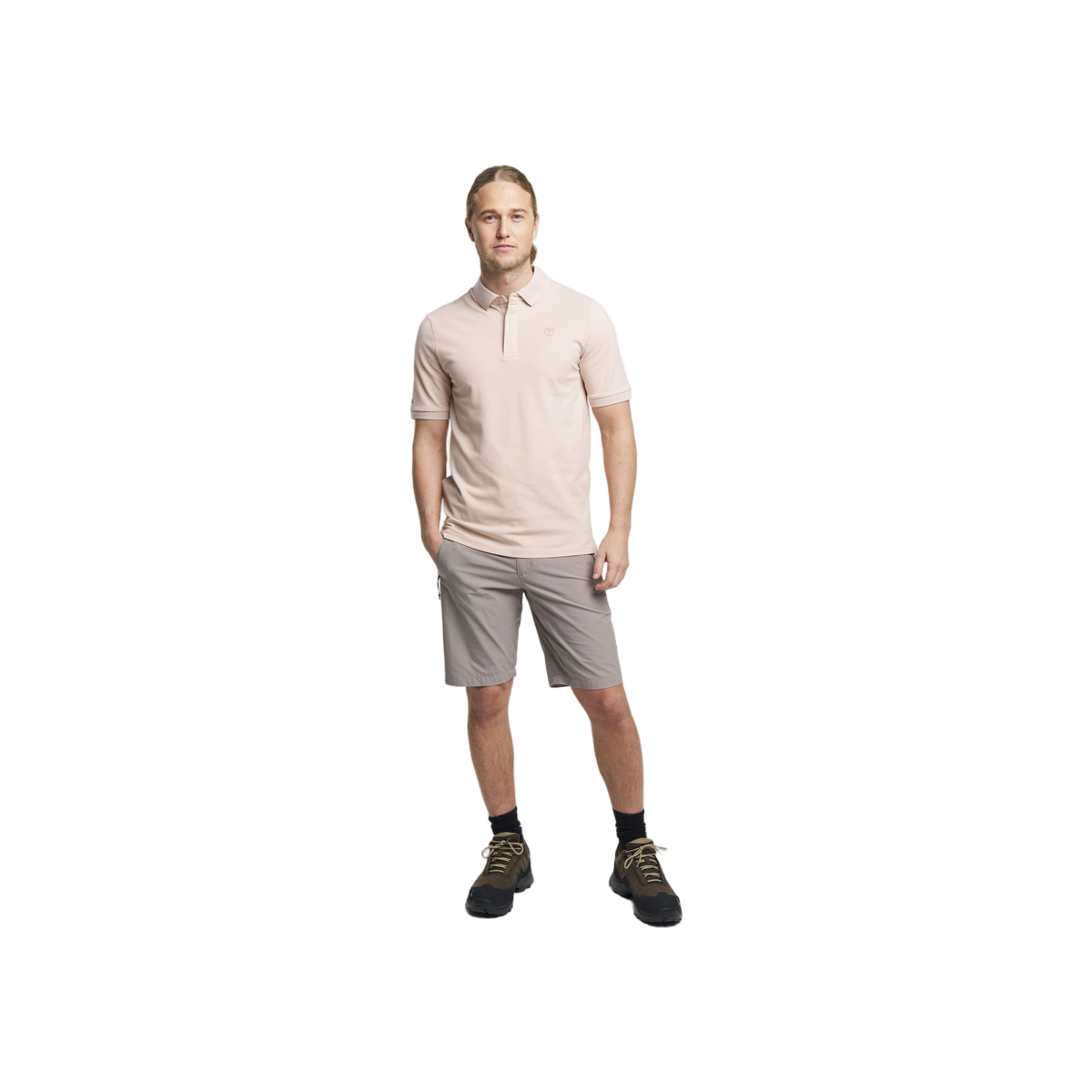 Tenson Txlite Blend Polo Men — Light Blue