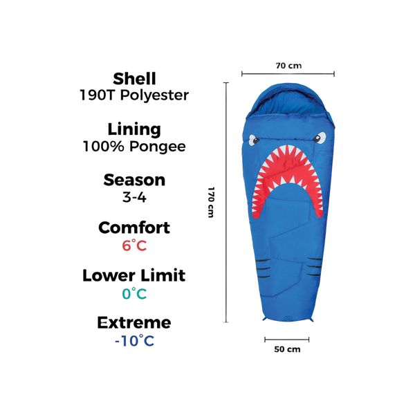 Highlander Shark 300 Mummy Sleeping Bag