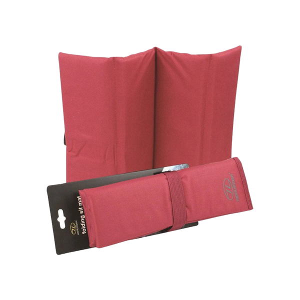 Highlander Folding Sit Mats Red