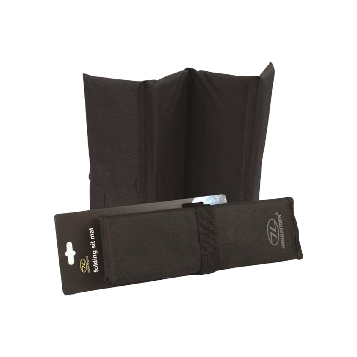 Highlander Folding Sit Mats Black