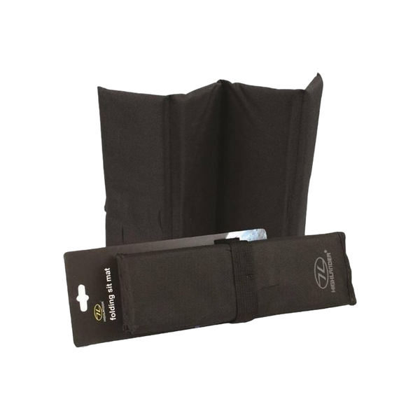 Highlander Folding Sit Mats Black