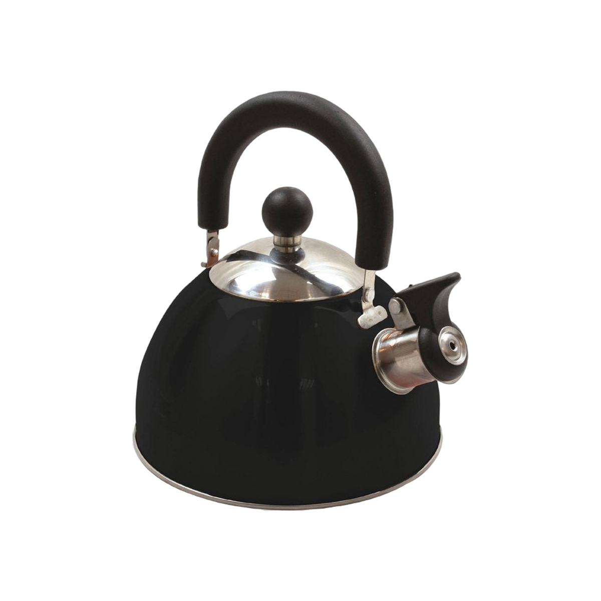 Highlander 2L Deluxe Whistling Kettle Black