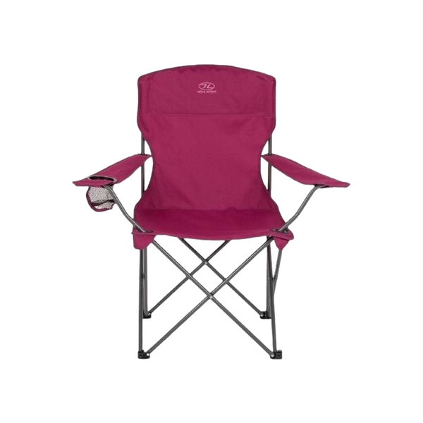 Highlander Edinburgh Camp Chair Berry