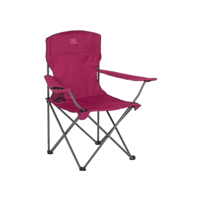 Highlander Edinburgh Camp Chair Berry