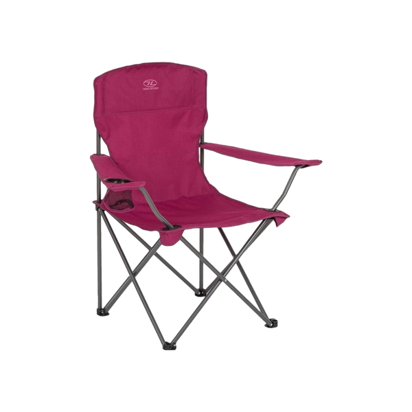 Highlander Edinburgh Camp Chair Berry