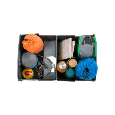 Highlander Sherpa Folding Storage Box - Grey