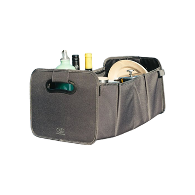 Highlander Sherpa Folding Storage Box - Grey