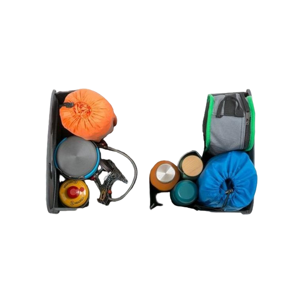 Highlander Sherpa Folding Storage Box - Grey