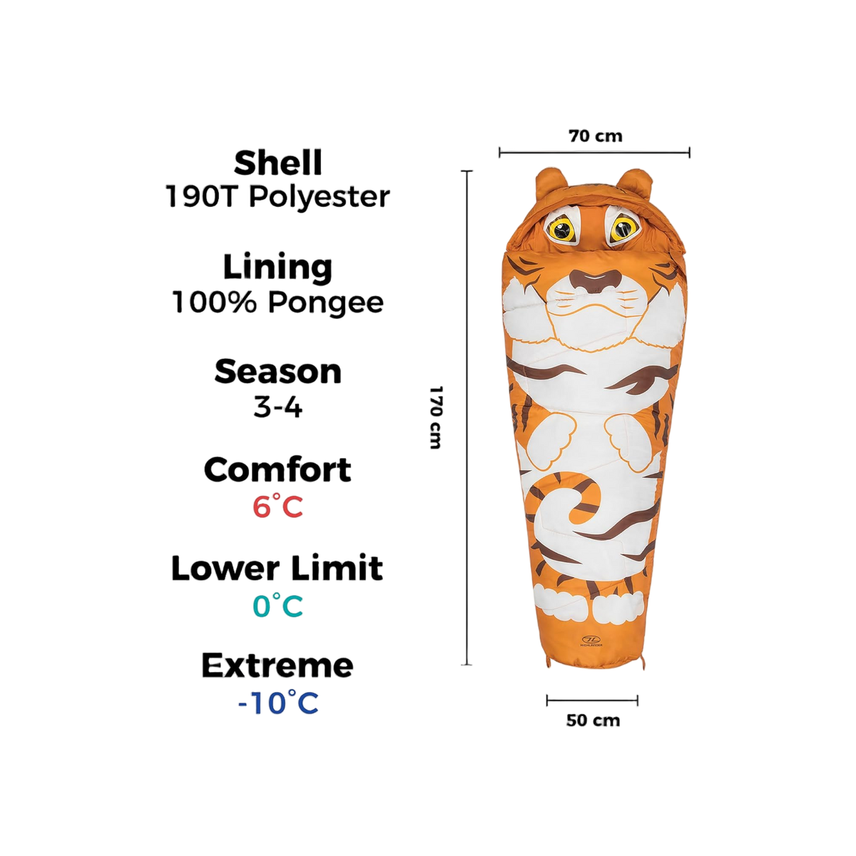Highlander Tiger 300 Mummy Sleeping Bag