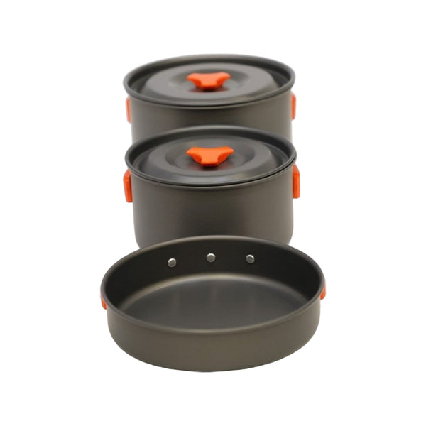 Hard Anodised 4 Person Cook Kit