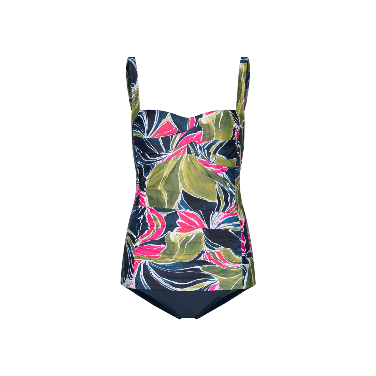 Pastunette Scallop tankini — Dark Blue