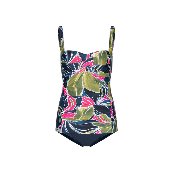 Pastunette Scallop tankini — Dark Blue
