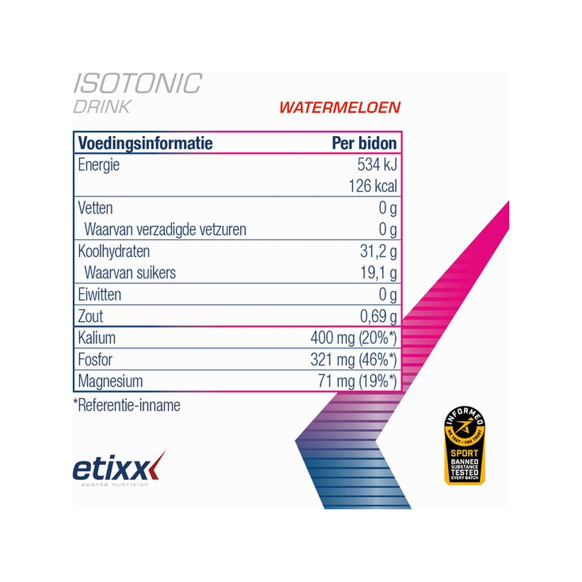 Etixx Isotonic Drink
