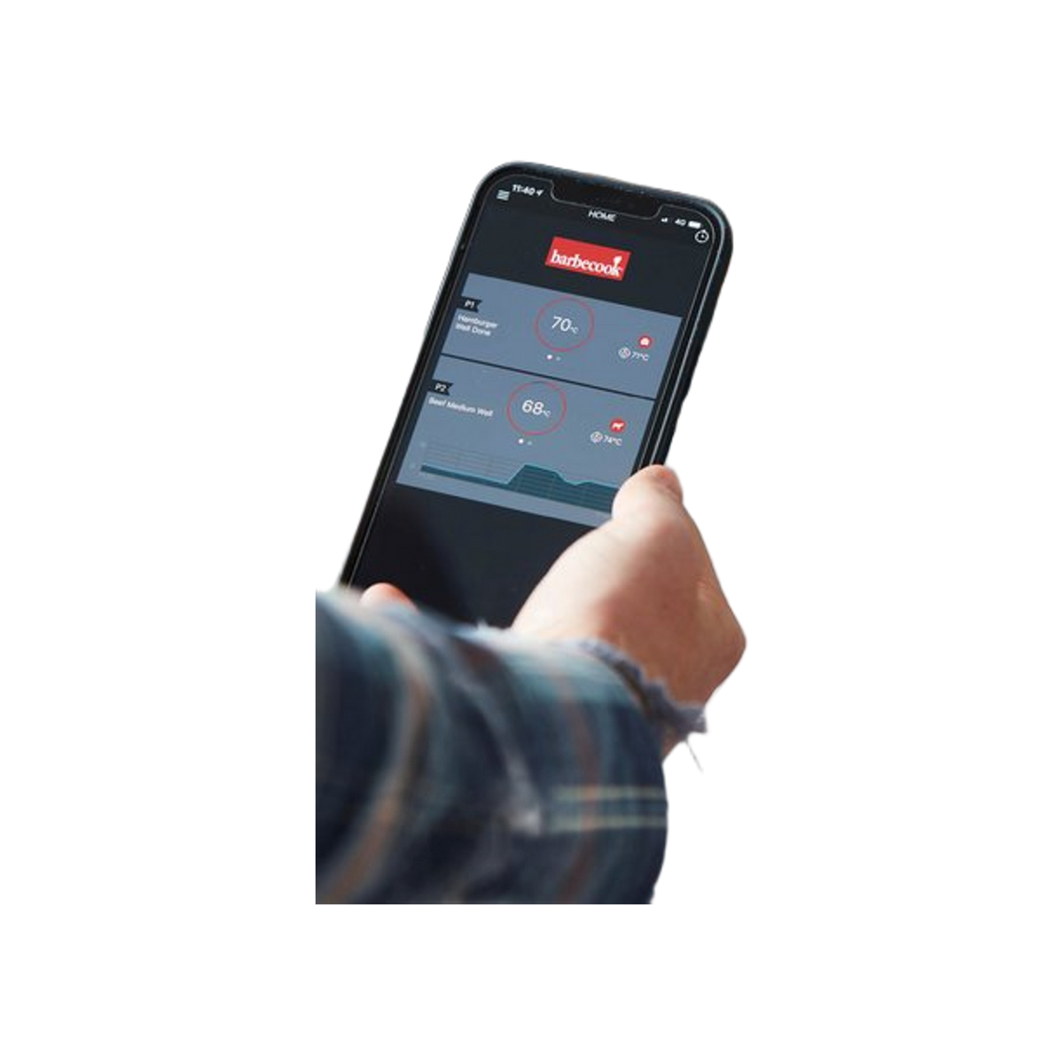 Barbecook digitale thermometer met app