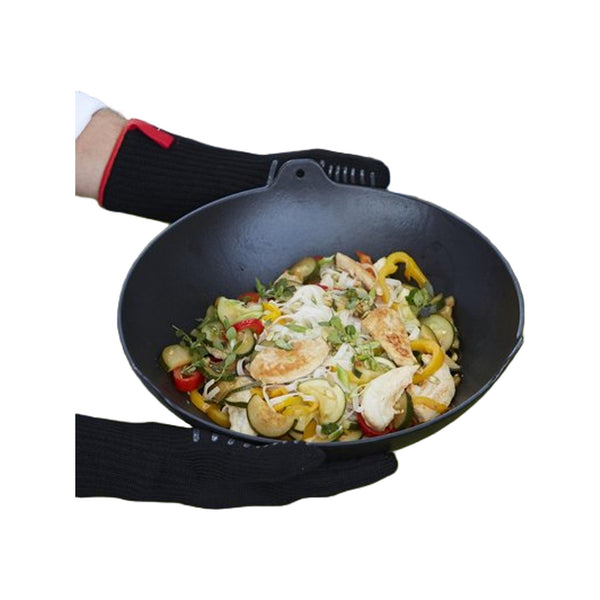 Barbecook Premium BBQ Handschoenen Zwart 33cm Hittebestendig