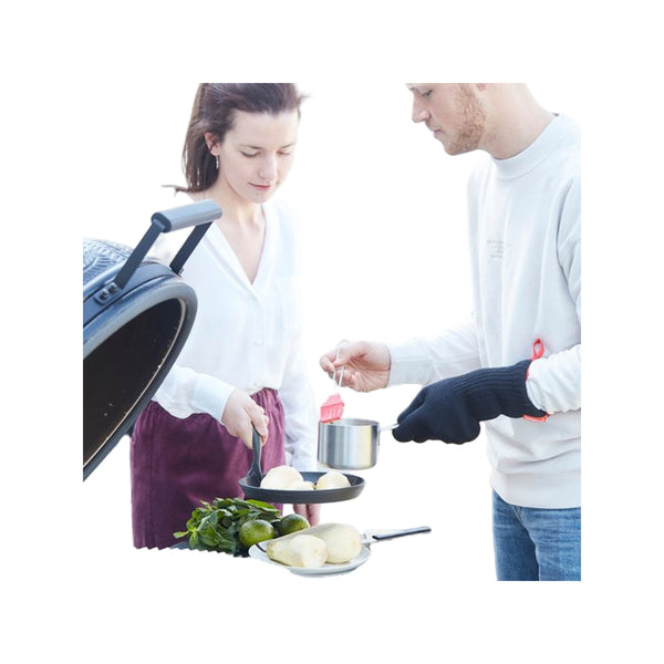 Barbecook Premium BBQ Handschoenen Zwart 33cm Hittebestendig