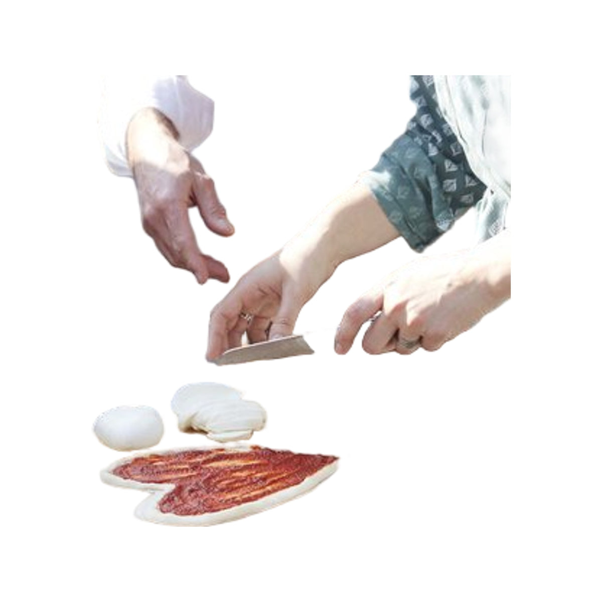 Barbecook Olivia pizza snijder uit RVS zwart 22.5cm