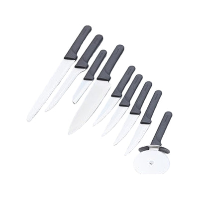 Barbecook Olivia pizza snijder uit RVS zwart 22.5cm