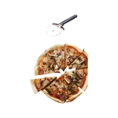 Barbecook Olivia pizza snijder uit RVS zwart 22.5cm
