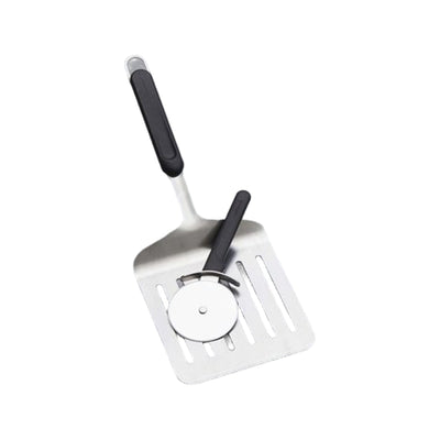 Barbecook Olivia pizza snijder uit RVS zwart 22.5cm