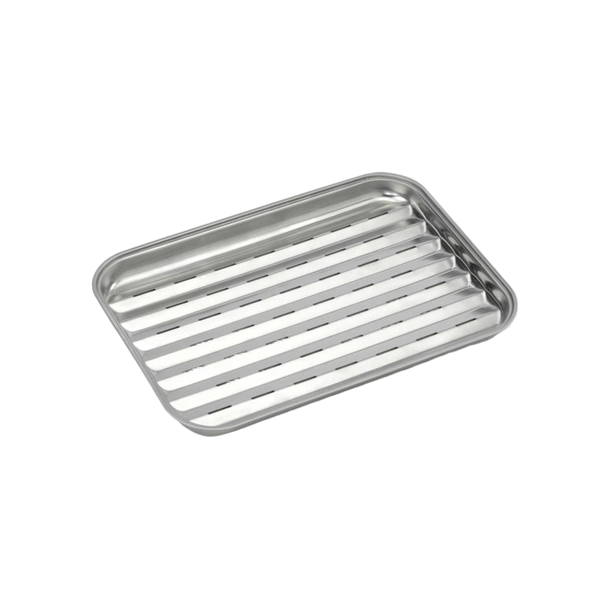 Barbecook herbruikbare grillpan uit rvs 34.5x24cm