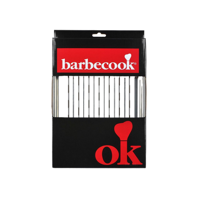 Barbecook herbruikbare grillpan uit rvs 34.5x24cm