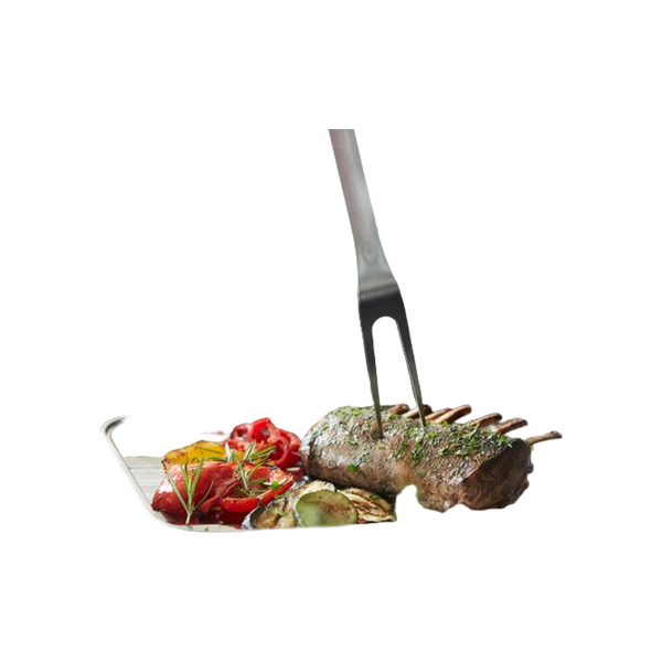 Barbecook Reusable Stainless Steel Grill Pan 34.5x24cm