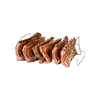Barbecook vlees- en ribrek uit rvs