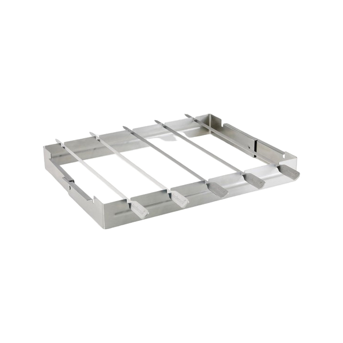 Barbecook brochettehouder uit rvs voor 5 stuks