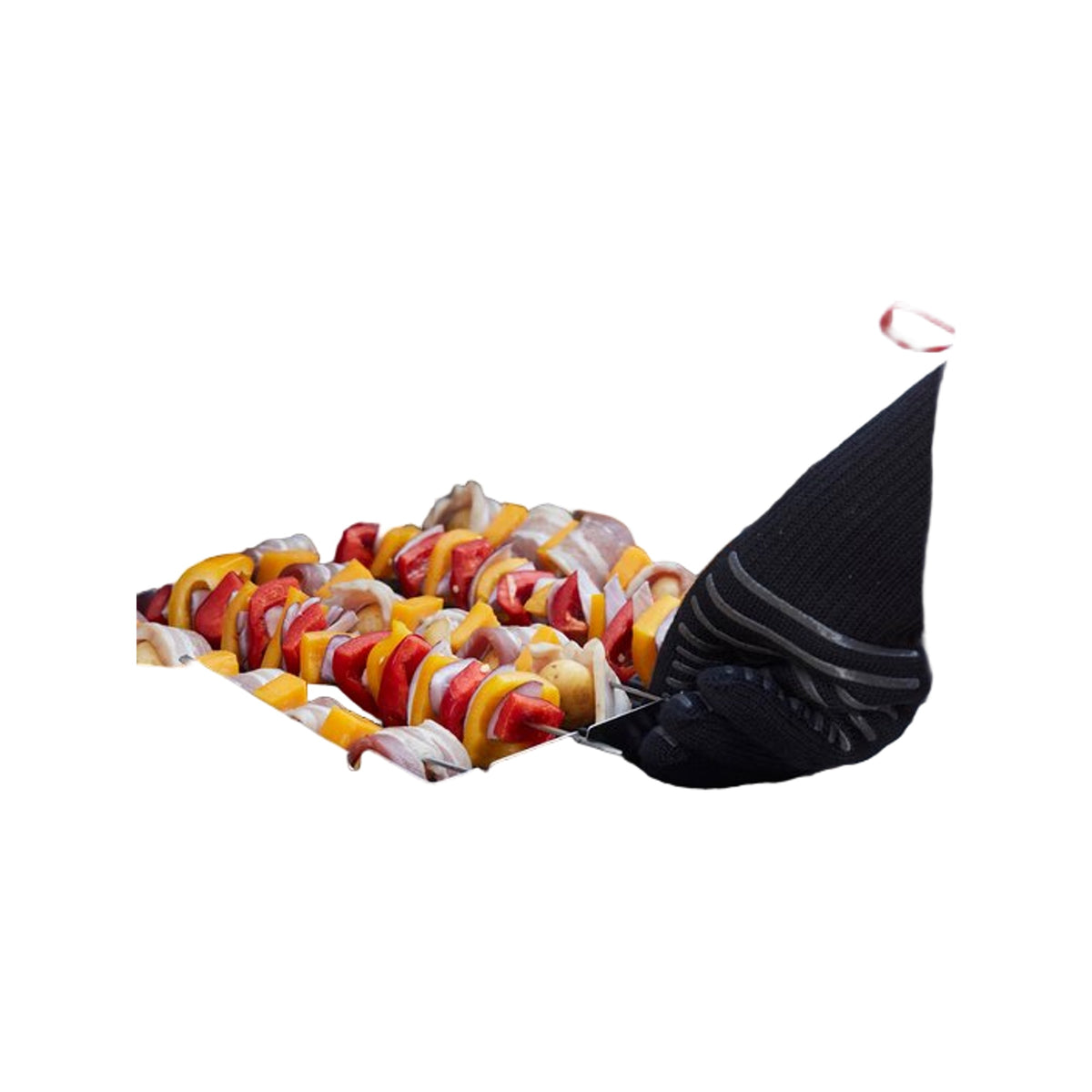 Barbecook brochettehouder uit rvs voor 5 stuks