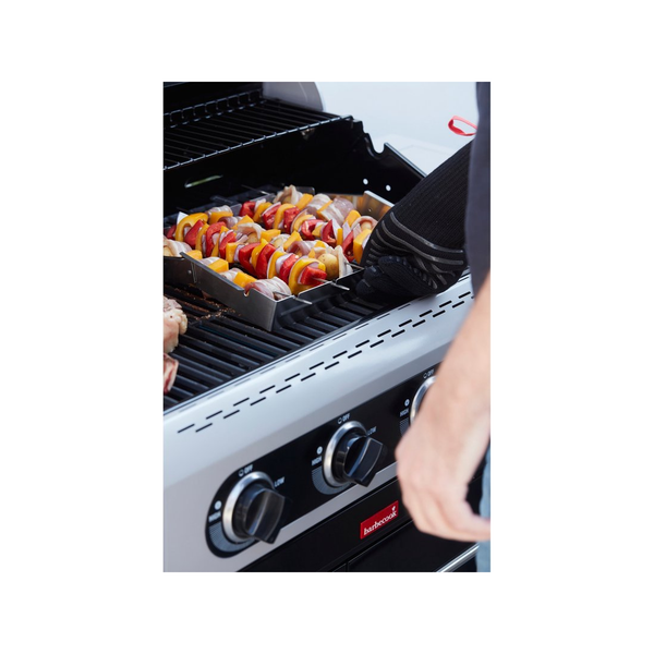 Barbecook brochettehouder uit rvs voor 5 stuks