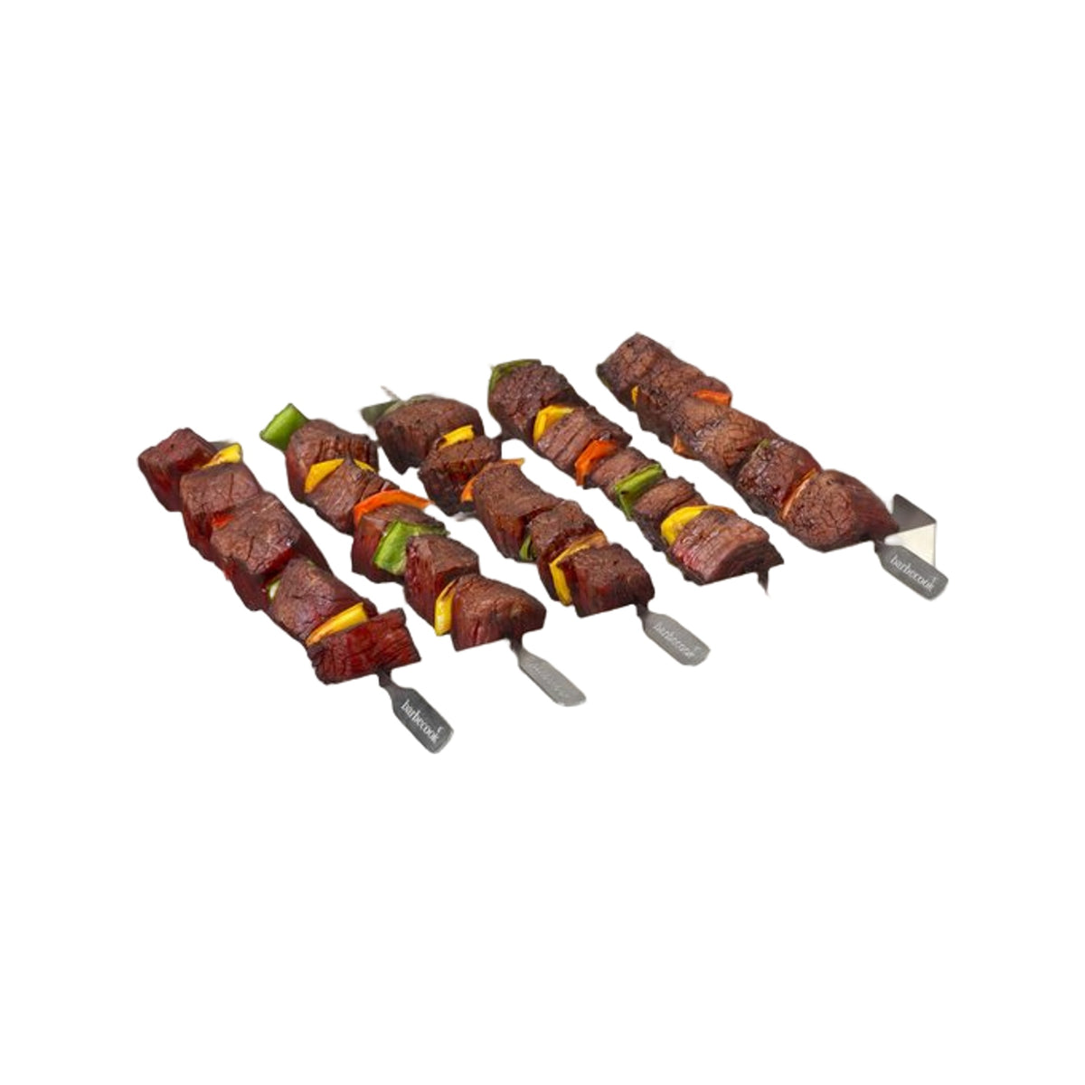 Barbecook brochettehouder uit rvs voor 5 stuks