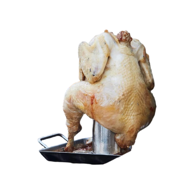 Barbecook kiphouder uit rvs 27.5x18.5cm