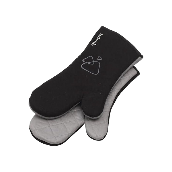 Barbecook Long BBQ Gloves 40cm Cotton Aluminum Black