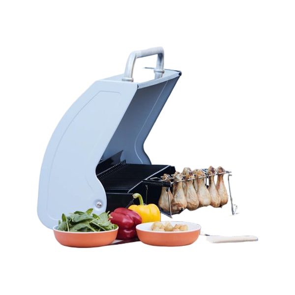 Barbecook rek voor 12 drumsticks uit rvs