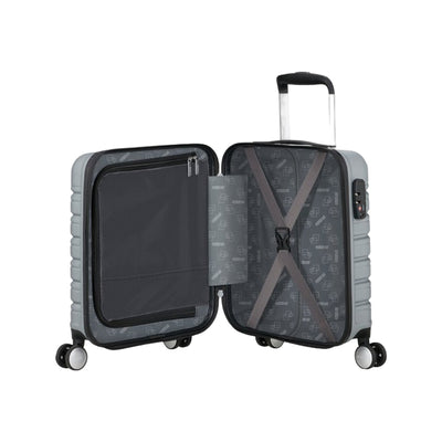 American Tourister FLASHLINE SPINNER UNDERSEATER SKY SILVER