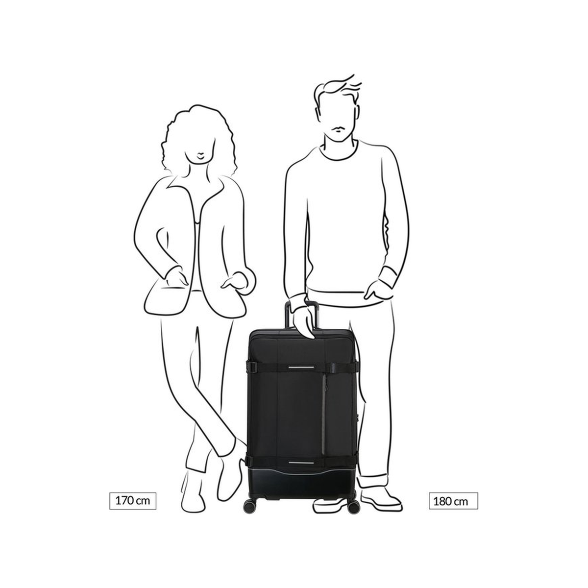 American Tourister URBAN TRACK SPINNER L TSA
