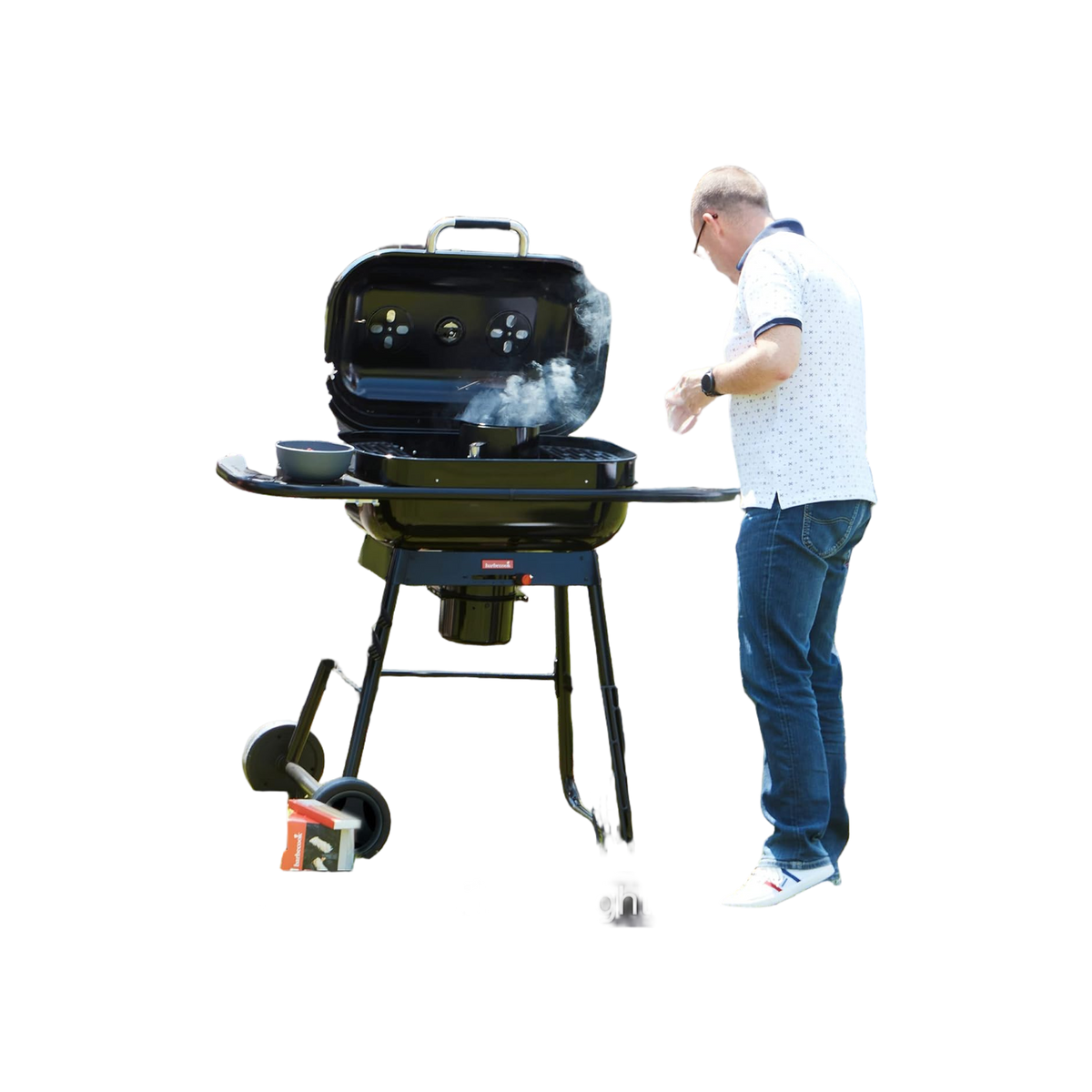 Barbecook Magnus Premium houtskoolbarbecue zwart
