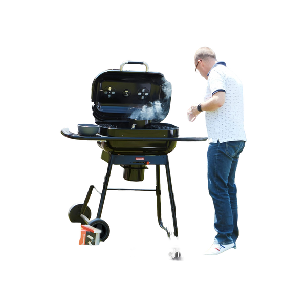 Barbecook Magnus Premium houtskoolbarbecue zwart