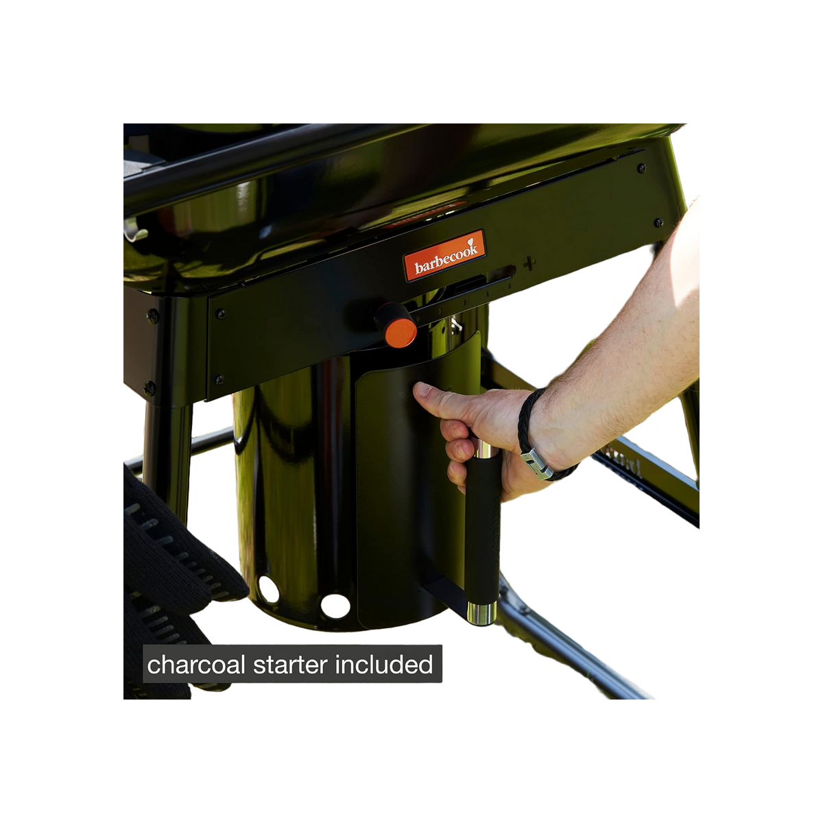 Barbecook Magnus Premium houtskoolbarbecue zwart