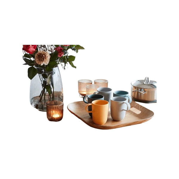 Point-Virgule Mok Met Oor Uit Pla Saliegroen 450Ml