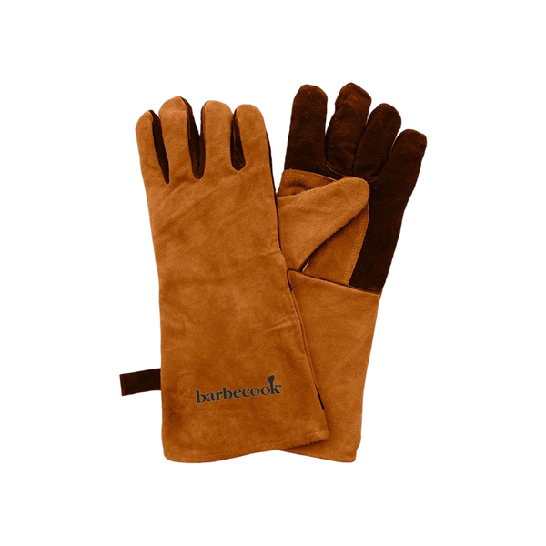 Barbecook set van 2 zachtlederen handschoenen