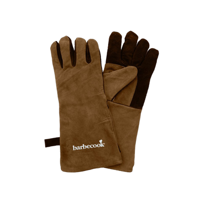 Barbecook set van 2 zachtlederen handschoenen